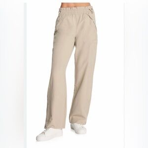 Kyodan Peak Pathfinder Pale khaki Wide-Leg Pants-Size Small